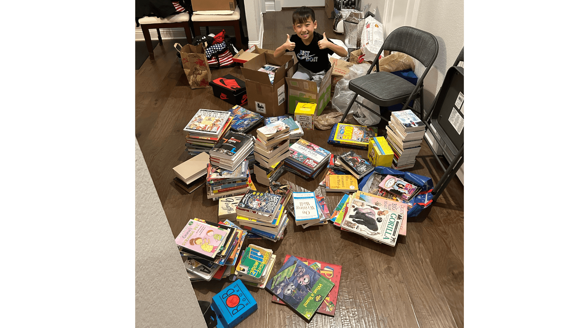 Flower Mound Highschool Book Drive